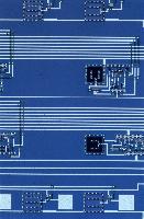 Microscopical images of electronic circuits