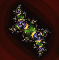 Computer generated fractal images