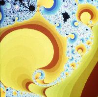 Computer generated fractal images