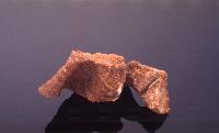 Photographs of rocks used in an experiment by a PhD student, Yiannis, looking into dating pyramids.