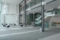 A set of photographs of the interior of the Dugald Stewart Building - the new informatics forum.  8 images.