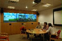 Photographs taken in the CSEC for a brochure. November 2005