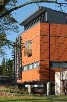 Photographs of the outside of the CSEC for a brochure in November 2005.