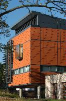 Photographs of the outside of the CSEC for a brochure in November 2005.