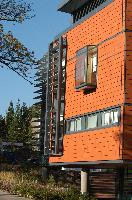 Photographs of the outside of the CSEC for a brochure in November 2005.