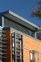 Photographs of the outside of the CSEC for a brochure in November 2005.