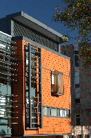 Photographs of the outside of the CSEC for a brochure in November 2005.