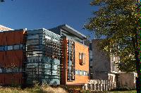 Photographs of the outside of the CSEC for a brochure in November 2005.