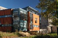 Photographs of the outside of the CSEC for a brochure in November 2005.