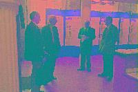 A selection of photos from the e-Science centre opening.