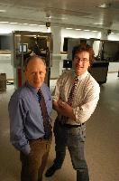 Photographs taken on the 1st of December 2004 in the CSEC of Professors Richard Nelmes and Andrew Harrison.