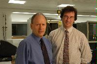 Photographs taken on the 1st of December 2004 in the CSEC of Professors Richard Nelmes and Andrew Harrison.