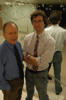 Photographs taken on the 1st of December 2004 in the CSEC of Professors Richard Nelmes and Andrew Harrison.