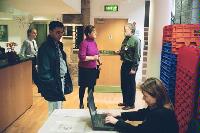 A selection of photographs from the National e-Science Conference in January 2002.