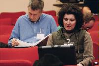 A selection of photographs from the National e-Science Conference in January 2002.