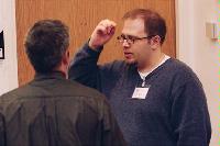A selection of photographs from the National e-Science Conference in January 2002.
