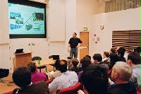 A selection of photographs from the National e-Science Conference in January 2002.