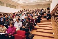 A selection of photographs from the National e-Science Conference in January 2002.