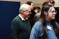A selection of photographs from the National e-Science Conference in January 2002.