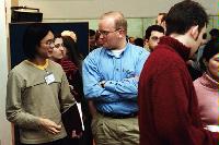 A selection of photographs from the National e-Science Conference in January 2002.