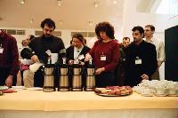 A selection of photographs from the National e-Science Conference in January 2002.
