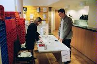 A selection of photographs from the National e-Science Conference in January 2002.