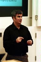 A selection of photographs from the National e-Science Conference in January 2002.
