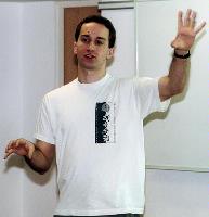 A selection of photographs from the National e-Science Conference in January 2002.