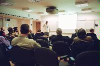 A selection of photographs from the National e-Science Conference in January 2002.