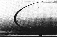 A collection of photographs from some fluid dynamics experiments, possibly belonging to Dr Francis Barnes. (Swirls, vortex, vortices)