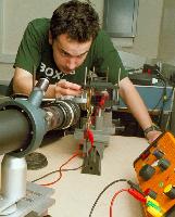 Selection of photographs from student experiments