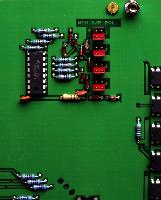 An electronics board, possibly for a Nuclear Physics detector by Tom Davinson.