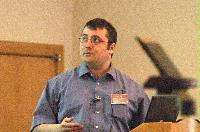 Photographs from the IOP NuclearPhysics Conference in April 2004