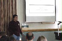 Photographs from the IOP NuclearPhysics Conference in April 2004