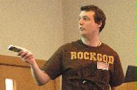 Photographs from the IOP NuclearPhysics Conference in April 2004