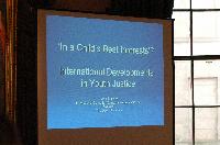 A set of photographs from a talk given by Professor John Muncie of the Open University on the subject of "International developments in youth justice".  The talk was given at the Raeburn Room in Old College.  26 images.